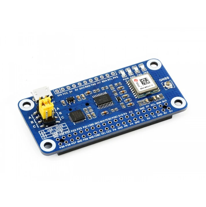 Cappello Gnss Waveshare Max-M8Q Per Raspberry Pi, Supporto Ricevitore Multi-Costellazione, Gps, Beidou, Galil, Glonass