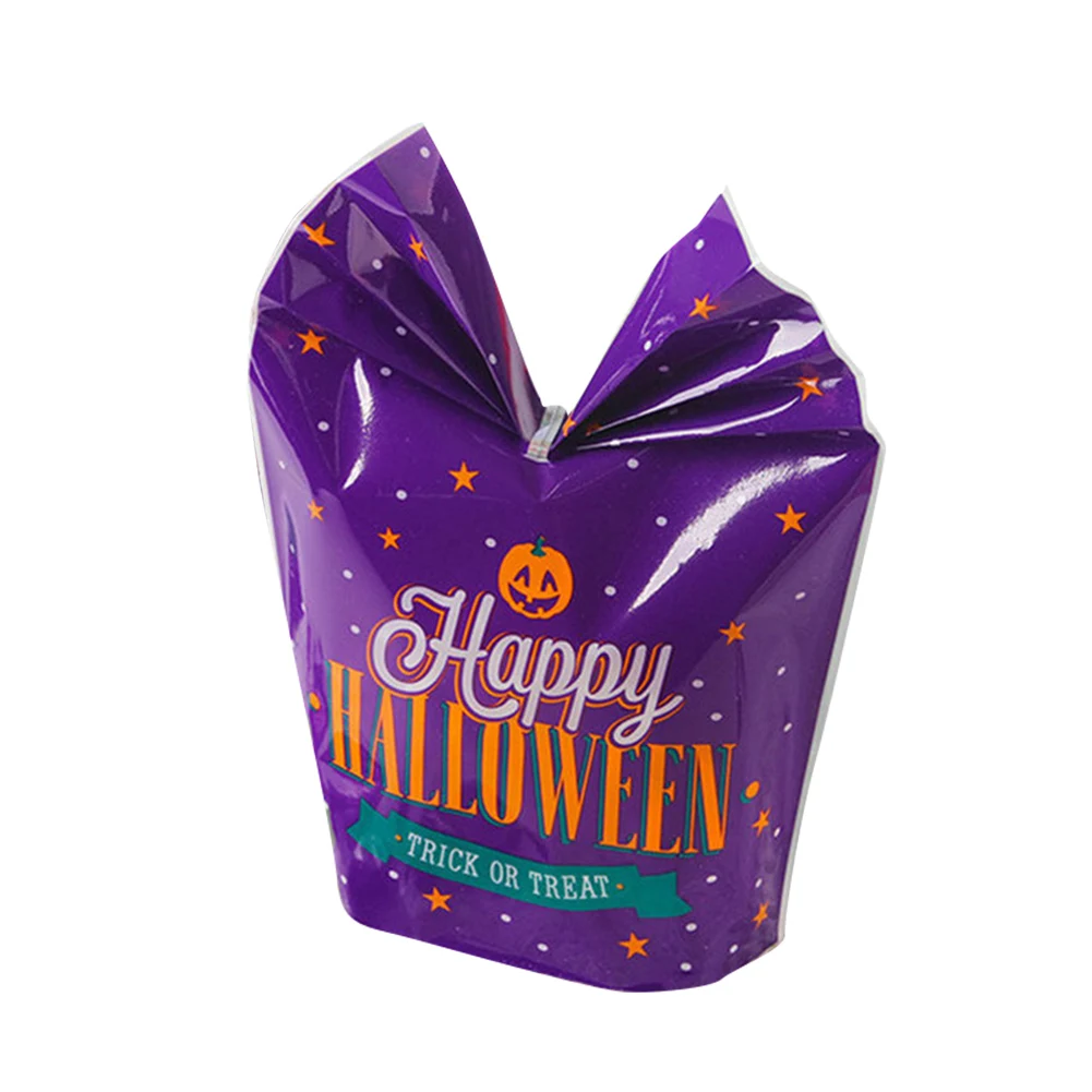 Treat Gift Pumpkin 10pcs Halloween Candy Bags Cute Gift Bag Trick or