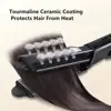 Steampod Hair Straightener Ceramic Flat Iron Fluffy Hair Curler Iron Four Gear Corn Splint Curling Hair Styling Tools For Women 5