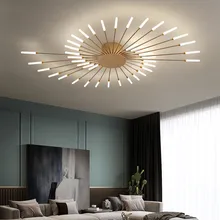 Modern Novelty fireworks modeling LED Ceiling lights Nordic Living room lighting Home decor Lamps Children's Bedroom fixtures