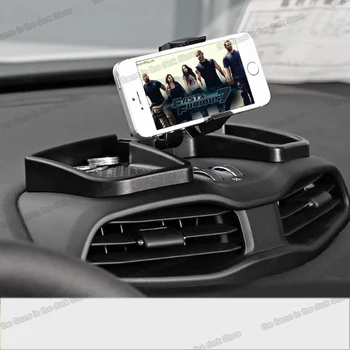 

Lsrtw2017 Abs Car Dashboard Cell Phone Holder Ipad Holder for Jeep Compass Wrangler Grand Cherokee Liberty Renegade