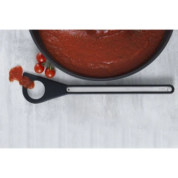 

Silicone spoon with hole backcard Kuhn Rikon