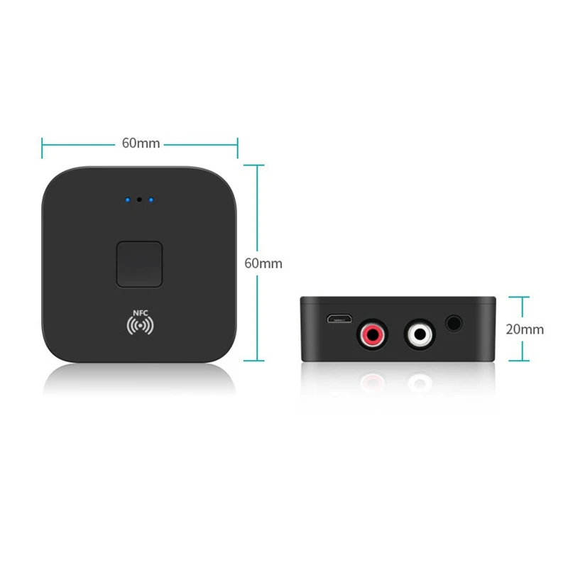 AAAE Top-B11 Bluetooth музыкальный приемник NFC Bluetooth приемник автомобильный Bluetooth динамик Bluetooth приемник 5,0 Bluetooth