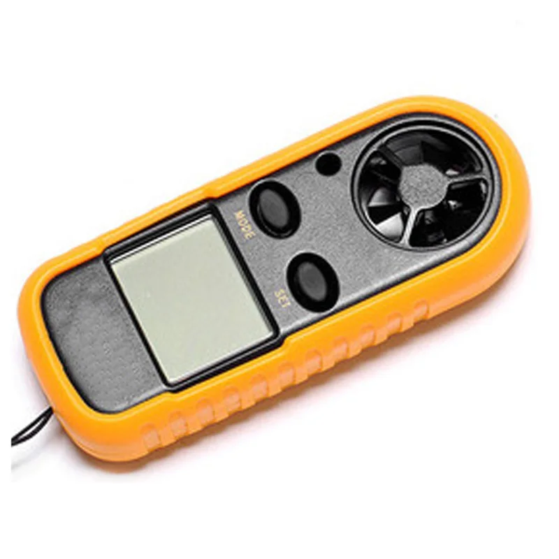 

Anemometer Digital Lcd Wind Speed Instrument Airflow Speed Measurement Thermometer with Backlight Remote Control Drone Helicop