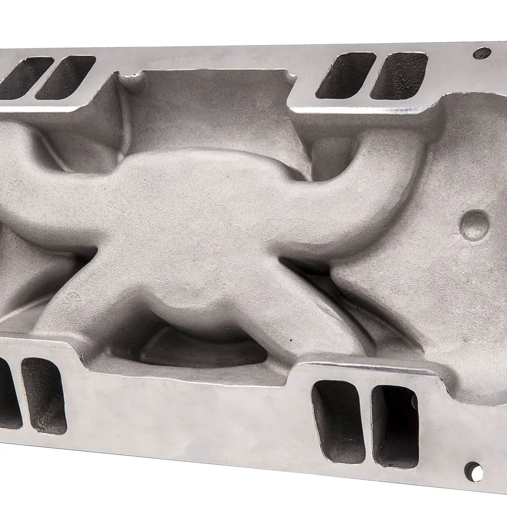 maXpeedingrods Intake Manifold For Chevy with 1996-Up Vortec L31 Cast Iron Small Block 513002 