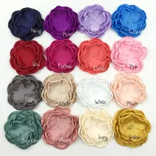 В европейском и американском стиле, Детские аксессуары для волос для маленьких цветочный головной венок многослойная атласные запеченные край Хуа fa Даи, аксессуары, малоенькая прогулочная коляска Хеа