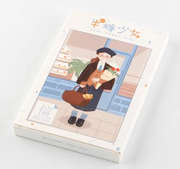 

Sweet girl paper postcard(1pack=30pieces)
