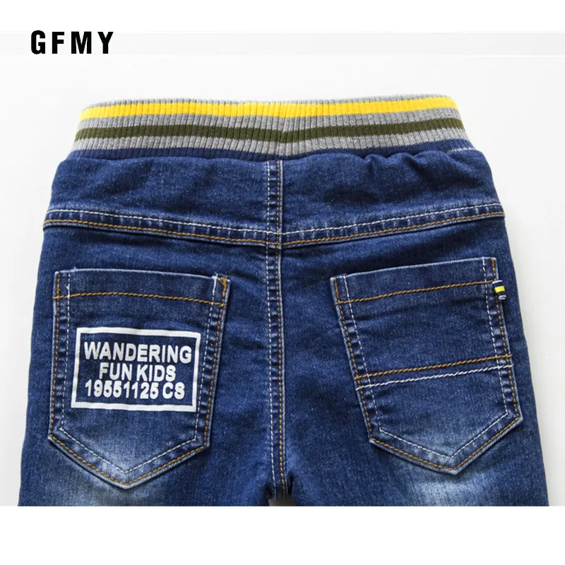 Boys Jeans 3year-10year Keep warm Straight type Children's Pants kids pants boys jeans