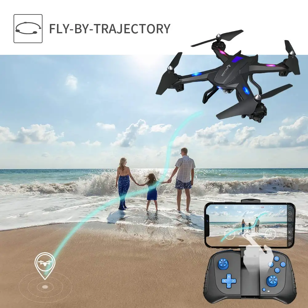 US $69.99 SNAPTAIN SE5CQ WiFi FPV Drone 720P HD Gravity Sensor Function RTF Voice with control Drone with Camera For Kids Christmas gift