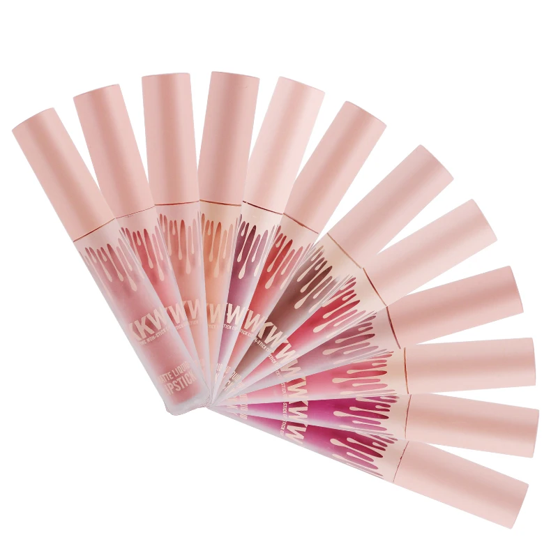 

12 Colors set Lasting Waterproof Liquid Lipstick Moisturizing Lipstick Matte Lipstick Lip Makeup Stick Naked Cosmetic lip Gloss