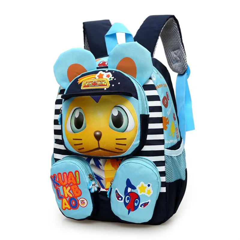 Childrens Cute Cartoon Rabbit Ears Backpack Kindergarten Schoolbag