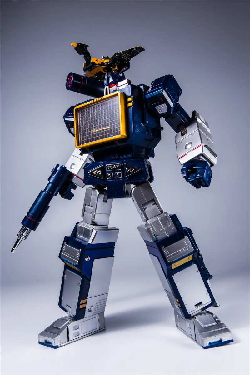 G1 трансформация THF 01J Soundwave одна лента Deform walkman Workman MP13 большой размер сплав фигурка