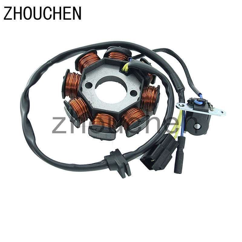 CG8 DC Magneto Stator Coils Motorcycle Igniter Fit For China CB200-CB250 Water-cooled Engines CQ-159N | Автомобили и мотоциклы