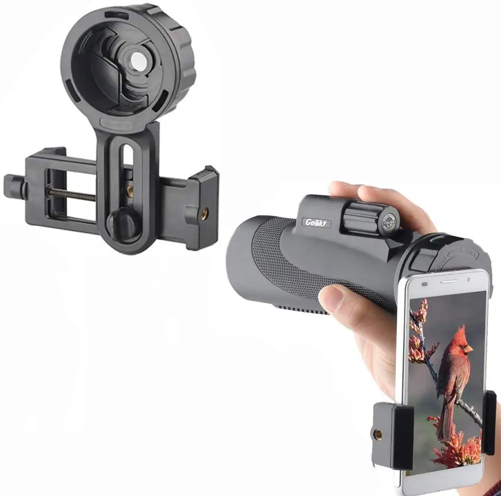 Spotting-Soporte adaptador Универсальный para telefono móvil para prismapitcos Монокулярные, совместимый с las todas las marcas de