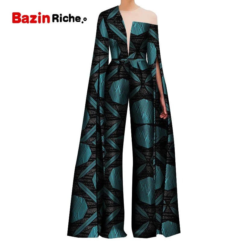

Romper Wide Leg Pants African Ladies Jumpsuits Ready to Ship within 2 Days WY5082