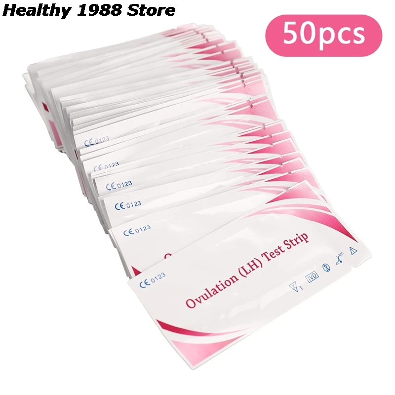50Pcs LH Tests Ovulation Test Strips First Response Urine Over 99% Accuracy | Красота и здоровье