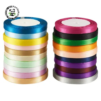 

pandahall 1 Set Satin Ribbon Making Materials for Valentines Day Gifts Jewelry Boxes Packages Mixed Color 3/8"(10mm)