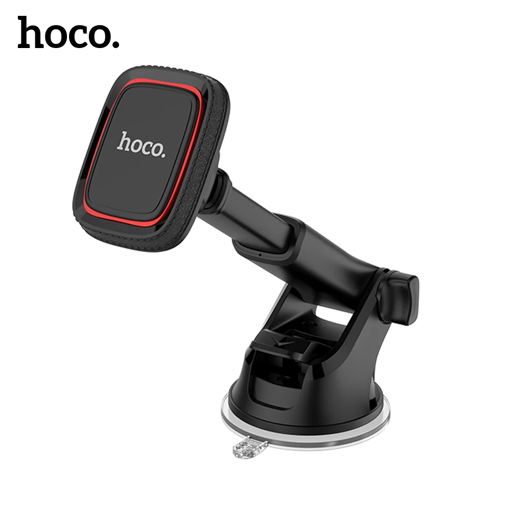 

Hoco Magnetic Car Sucker Phone Holder For iPhone 12 Pro Max Magnet GPS Windshield Holder For Samsung S20 S21 A52 A72 Car Holder