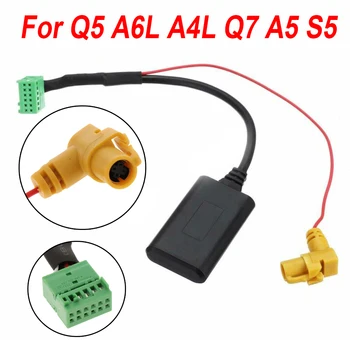 

Audio AUX cable adapter Accessories 1pc Wireless For Q5 A6L A4L Q7 A5 S5
