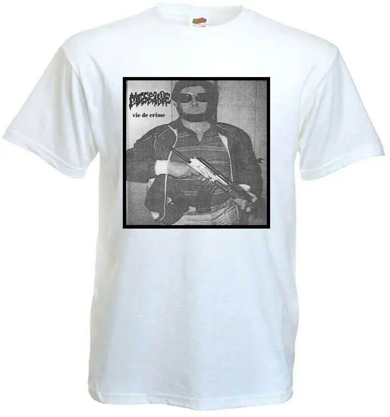 

Mesrine Vie De Crime V31 T Shirt White Hardcore All Sizes S 5Xl
