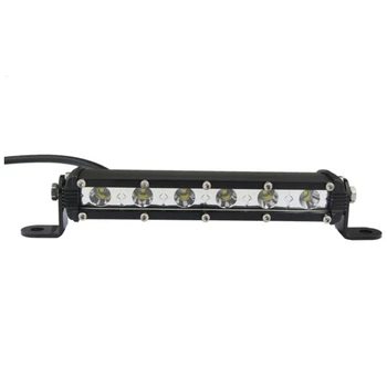 

18W 6000K 30000Lm Work Bar Light Offroad For Car Jeep Atv Suv 4Wd Motorcycle Flood Beams Driving Lights