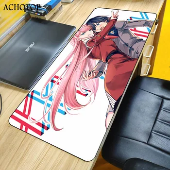

Zero Two Anime girl Mousepad Contracted And Fashionable Computer Keyboard Desktop Pad High Quality Large Game Pad