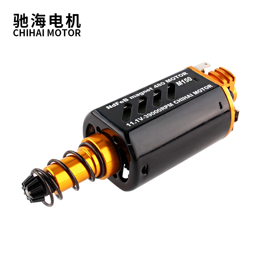 Chihai motor CHF-480WA-8514T cnc m150 n35 nd-fe-b high speed aeg motor lange achse für airsoft gel blaster motor kostenlose lieferung