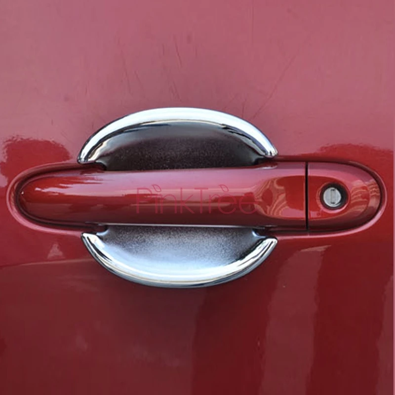 Хромированная накладка на дверную ручку для Nissan Juke 2011 2012 2013 2014 2016 2017 2018 аксессуары