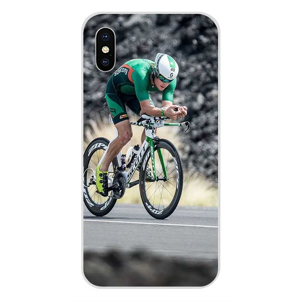 Окрашенный Триатлон Ironman Love для Apple iPhone 4 4s 5 5C 5S SE 6 6S 7 8 Plus X XS Max XR мягкие чехлы - Цвет: as picture