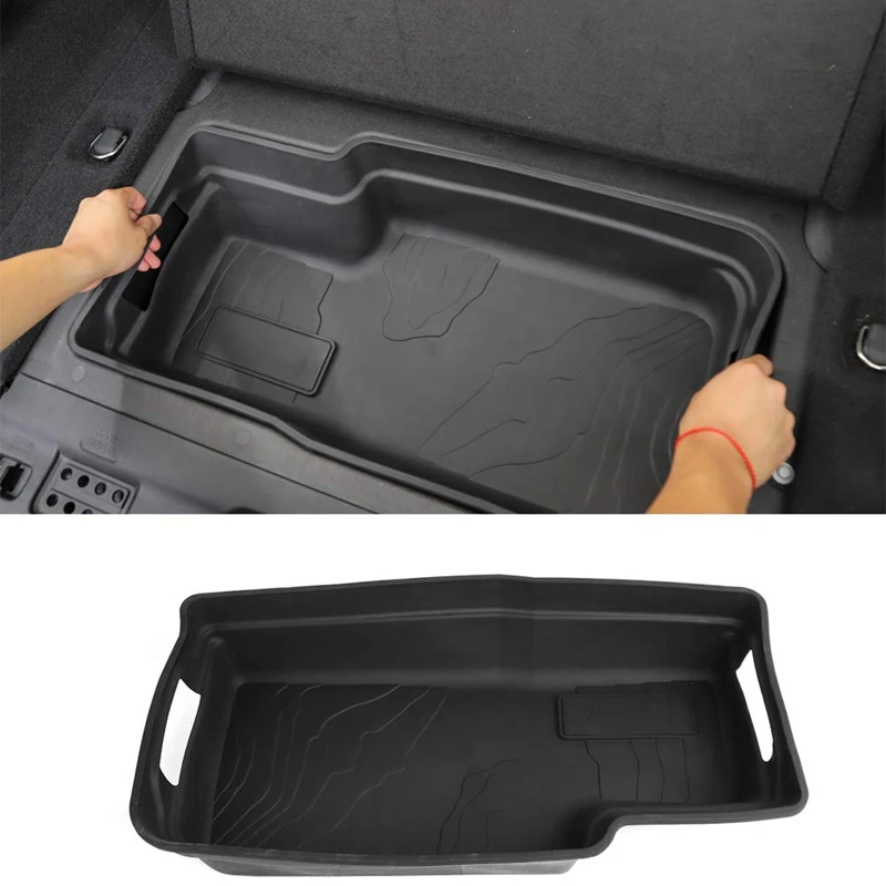 

Car Trunk Storage Box Organized for 2018 2019 Jeep Wrangler JL , Cargo Storage Box Car Accessories