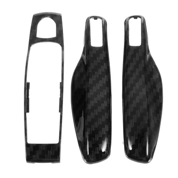 

Hot 3pcs Carbon Fiber Color FOB Remote Key Case Shell Cover for Porsche Boxster Cayman 911 Panamera Cayenne Macan