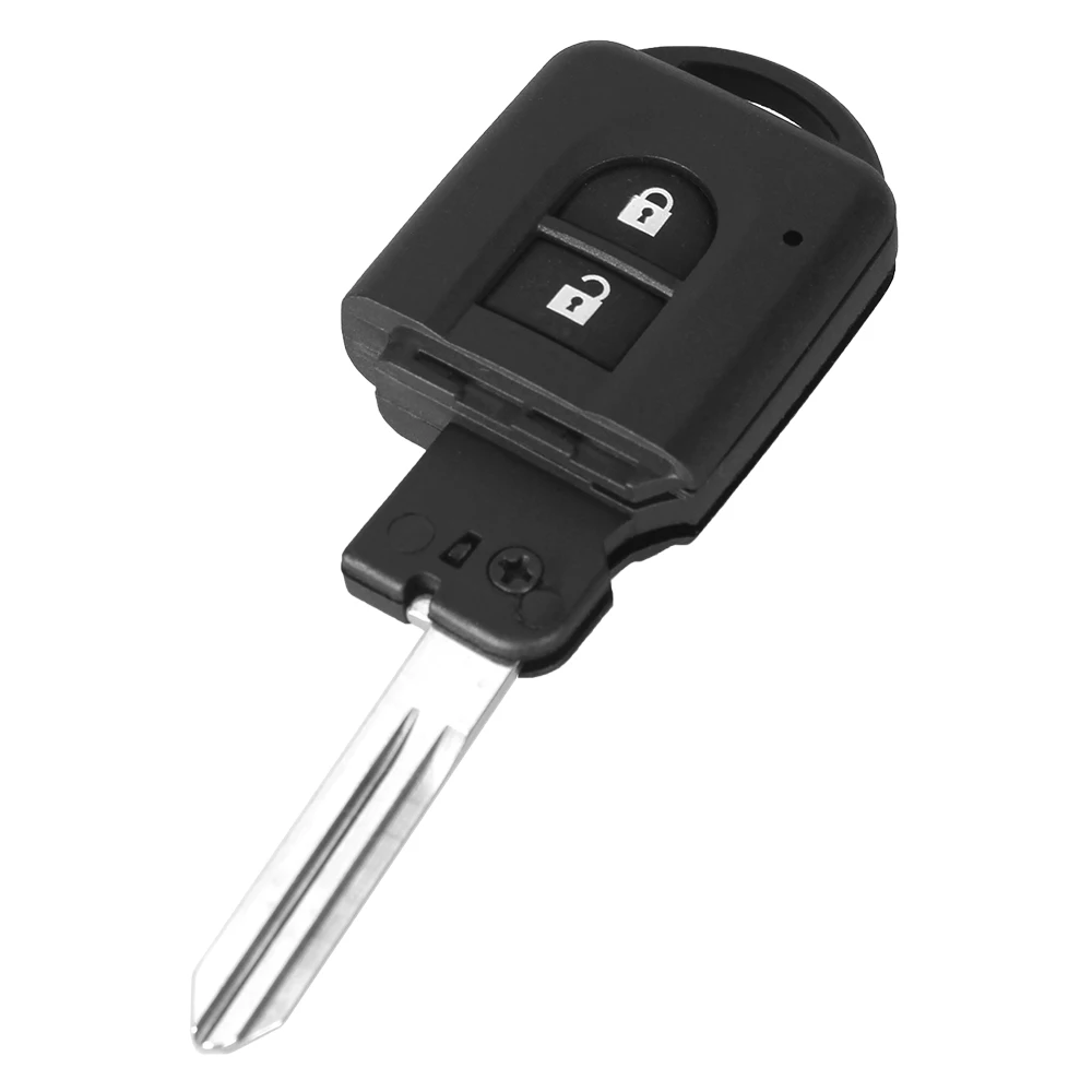 KEYYOU For Nissan MICRA Xtrail Broken Cases High Quality 2 Buttons Smart Fob Case Remote Car Key Shell Fob Replacement