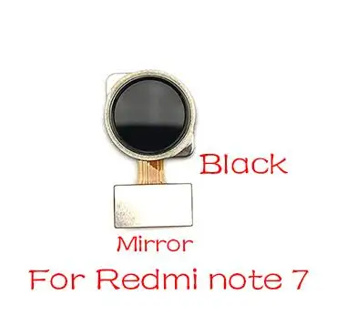 Сканер с датчиком отпечатков пальцев Сенсорный ID коннектор гибкий кабель для Xiaomi Redmi Note 6 7 Pro/Redmi 5 Plus - Цвет: Redmi note 7 Black