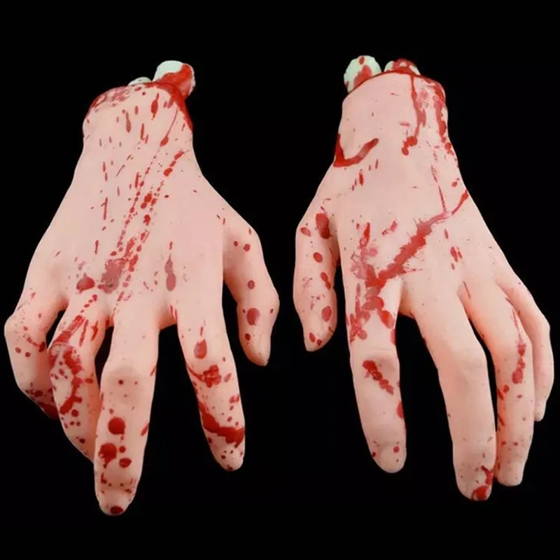 Реалистичные латексные сломанные руки сломанная нога Хэллоуин реквизит