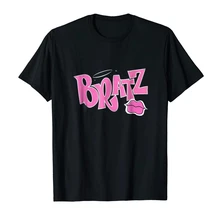Camiseta negra Bratz Rock Angelz, camiseta S-3Xl para exteriores