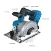 Blue Electric Circular Saw 125mm Saw Blade Brushless Multi-Angle Cutting Suitable For Makita 18v Battery ► Photo 2/6