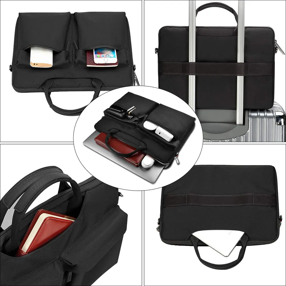 WIWU многофункциональная сумка-мессенджер для ноутбука MacBook Pro Air 13 15 16 водостойкая сумка для ноутбука 14 нейлоновая сумка для ноутбука чехол 15,6