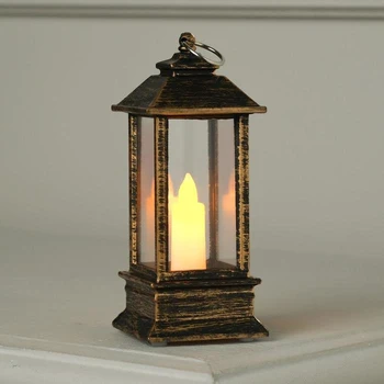 

LED figure "Lantern color bronze with 1 candle", 13x5.5x5.5 cm, from baht. 3хLR44, T / WHITE 4843944