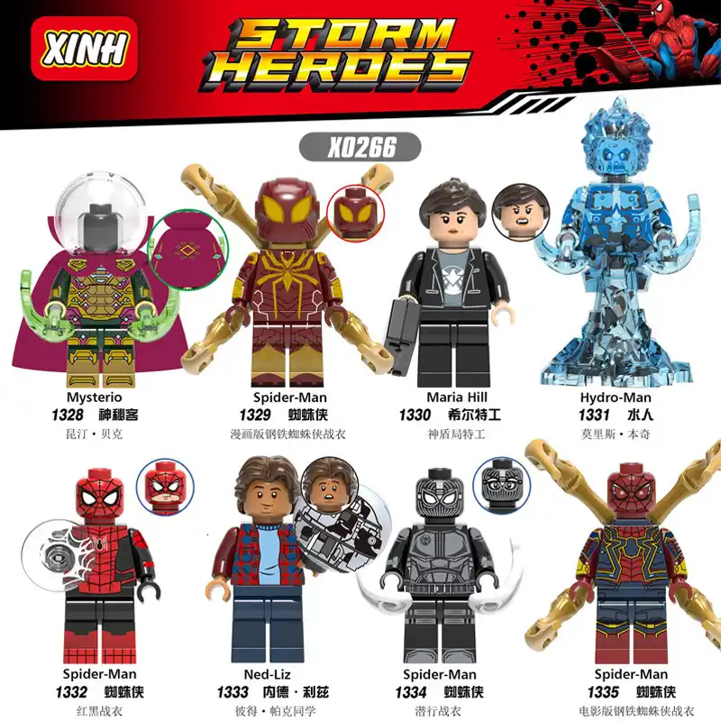 lego spiderman lejos de casa sets