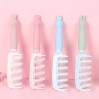 

Baby Brush Comb 4 Colors Cartoon Rabbit Teenage Girls Safe Hair Brush Comb Kids Portable Plastic Anti-static Head Massager Comb