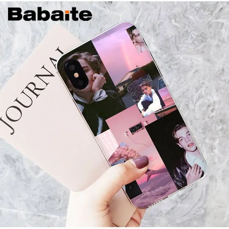 Babaite dicaprio leo young leonardo Новинка чехол для телефона Fundas чехол для iPhone8 7 6 6S Plus X XSMAX 5 5S SE XR 11 11pro 11promax - Цвет: A10