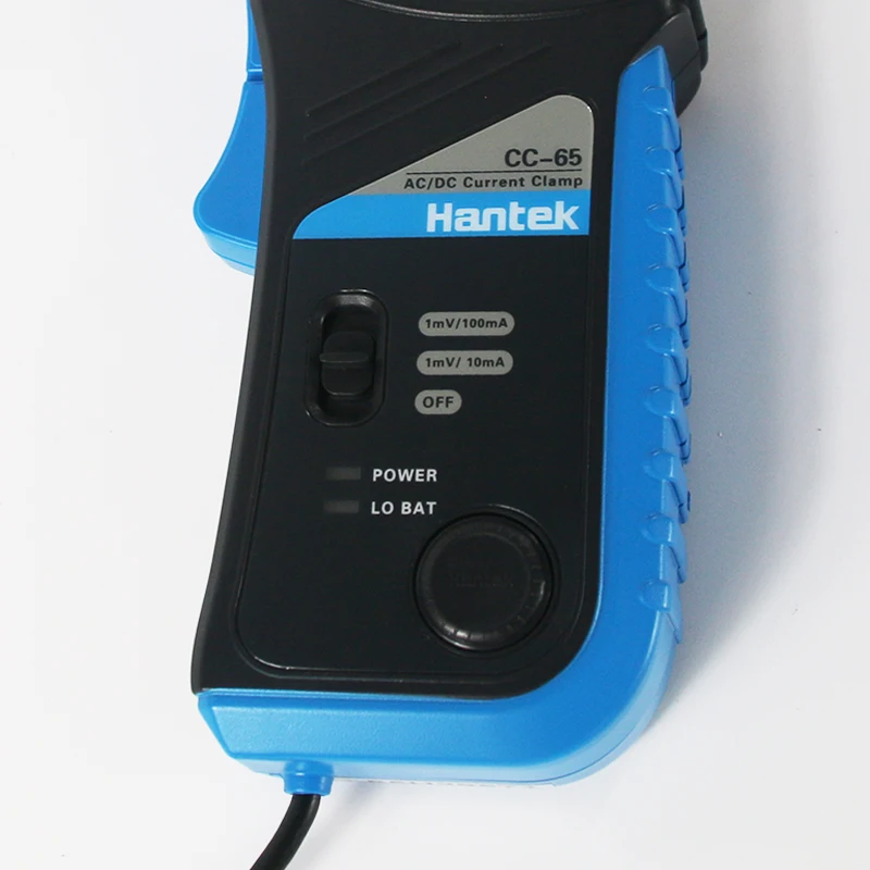 Hantek CC-65 AC/DC Current Clamp Meter for Digital Multimeter Oscilloscope 20KHz Bandwidth 1mV/10mA 65A With BNC Connector CC65 4