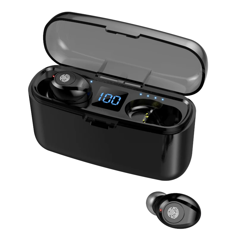 F9 TWS Bluetooth Earphone High Quality Wireless Bluetooth Led Display With Power Bank Headset With Microphone For Andriod Iphone