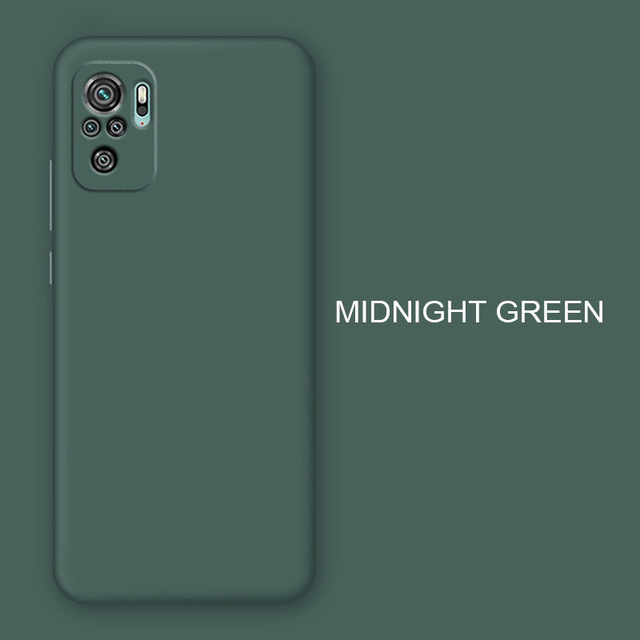 Original Liquid Silicone Case For Redmi Note 10 Pro Case Redmi Note 11 10 Pro 11S Cover Shell Coque Soft TPU Back Fundas