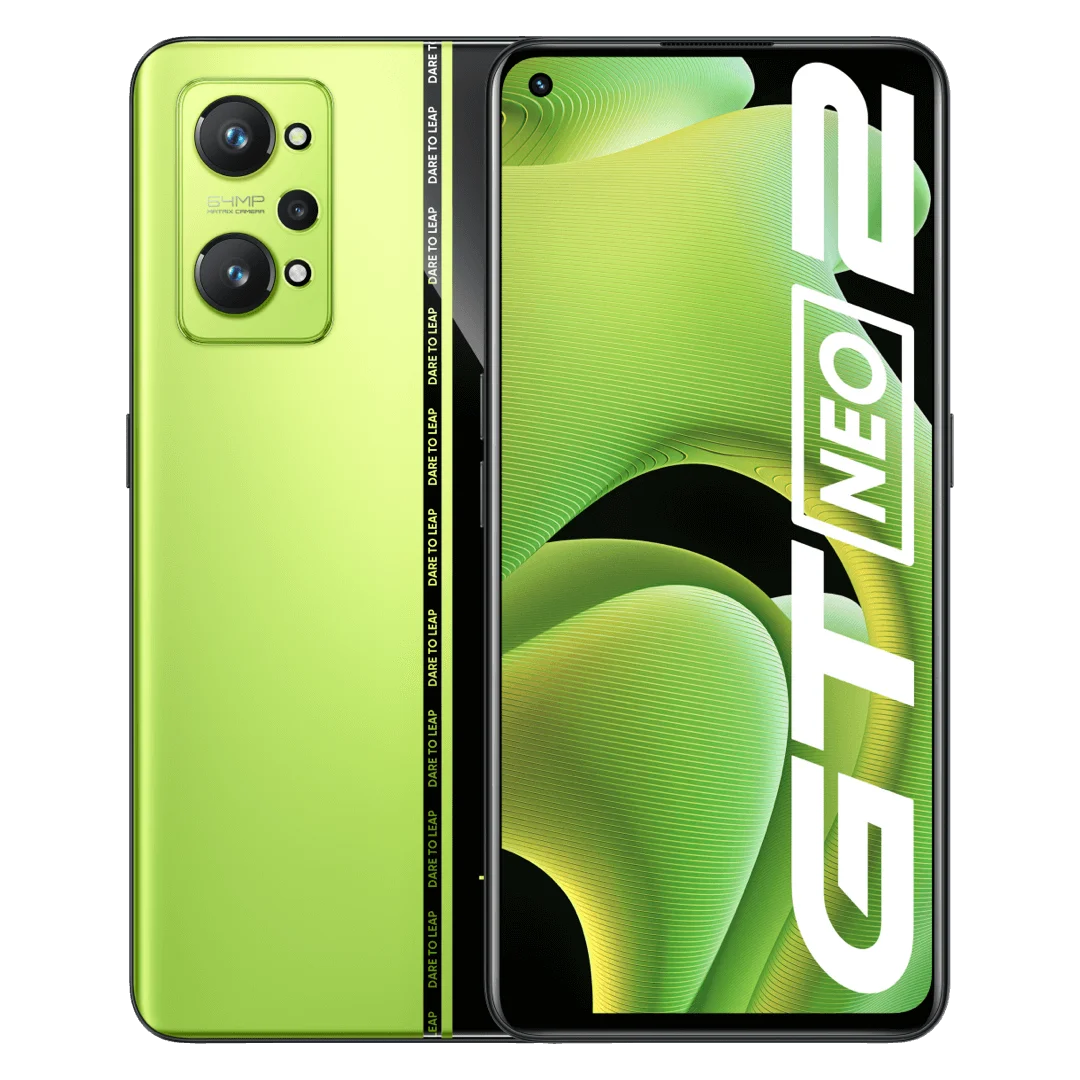 Global ROM Option Realme GT Neo 2 Neo2 Snapdragon 870 5G Smart Phone 6.62 Inch AMOLED 120Hz  5000mAh 65W Fast Charging 64 MP NFC 8gb ram ddr4