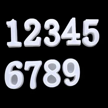 

DIY Handmade crystal glue Epoxy Resin mold Jewelry Making decoration letter silicone mold For Resin