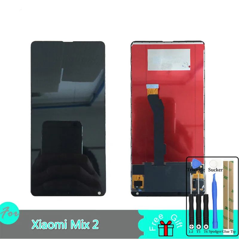 

LCD Display For XIAOMI Mix 2 Touch Screen Digitizer Panel Replacement Parts Assembly