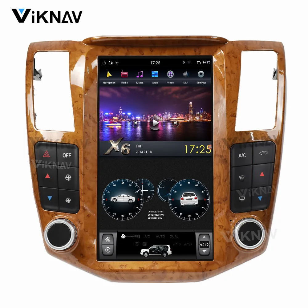 

car radio DVD player For-LEXUS RX300-330-350-400h 2004 2005 2006 2007 2008 car GPS navigation stereo multimedia player