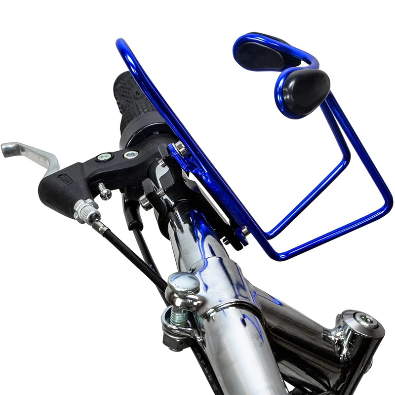 2 Mounted Bicycle Bottle Cage Cup Holders / Frames, Light Aluminum Bike