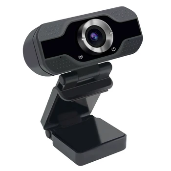

HD 1080P Webcam USB Mini Computer Camera Built-in Microphone for Laptops, Desktop Webcam Camera